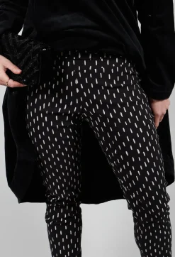 Bitte Kai Rand Trousers^Slim Leg Trousers in Black Print