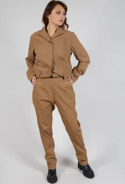 Rundholz Mainline Trousers^Slim Trousers in Camel