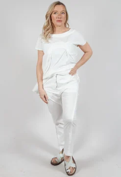 Rundholz Mainline Trousers^Slimline Trouser in Starwhite