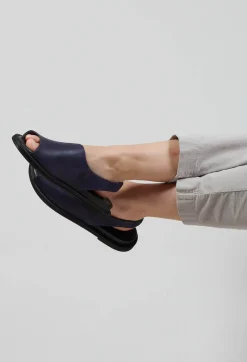 Lofina Sandals|Boots^Slingback Slip On Sandals in Gasoline Indaco