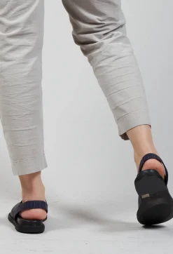 Lofina Sandals|Boots^Slingback Slip On Sandals in Gasoline Indaco