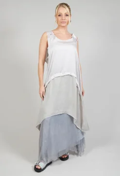 Umit Unal Dresses^Slip Dress in Original Lilac Cream