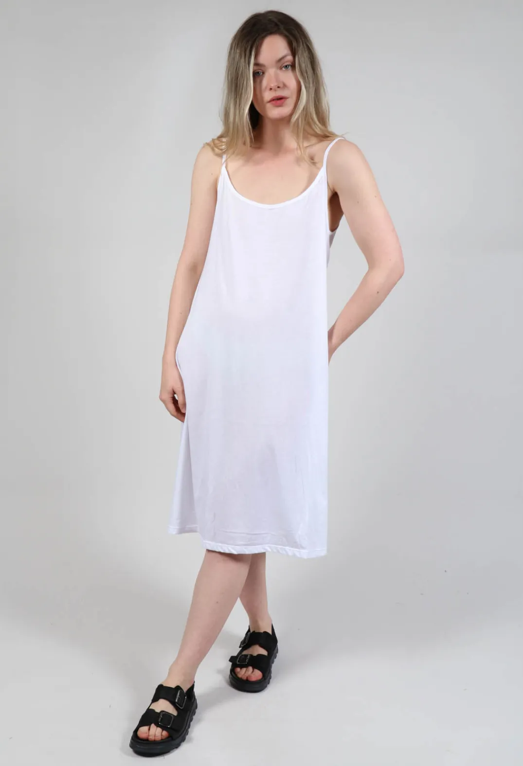 Bread and Butter Dresses^Slip Dress in White