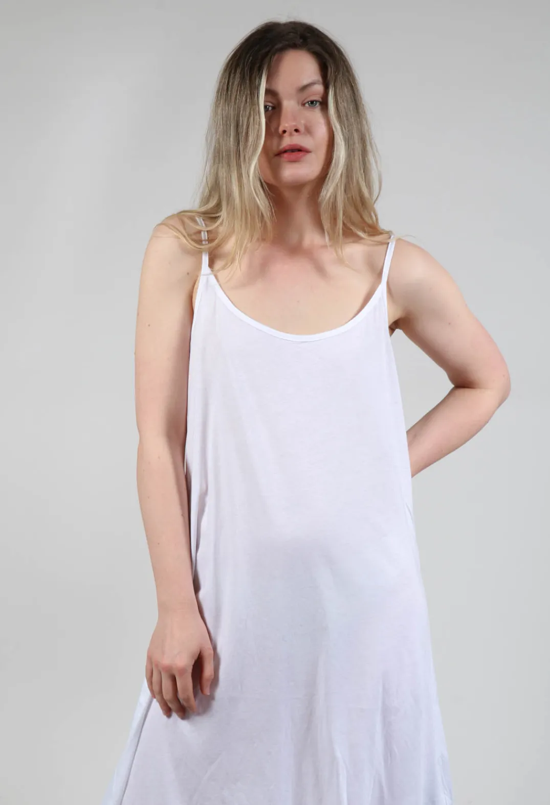 Bread and Butter Dresses^Slip Dress in White