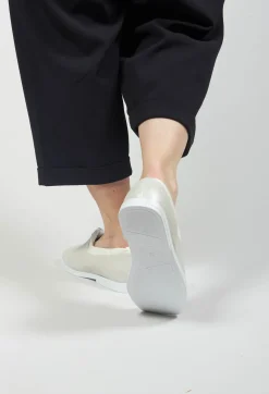 Papucei Flats^Slip on Misco Loafers in White