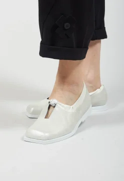 Papucei Flats^Slip on Misco Loafers in White