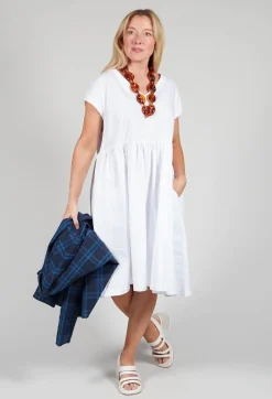 Amici Dresses^Smock Dress in Bianco
