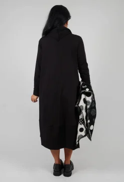 Bread and Butter Dresses^Snood Neck Dress in Black