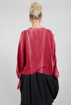 La Vaca Loca Tops^Sobre Top in Prism Red