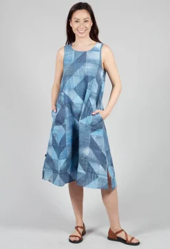 Elemente Clemente Dresses^Som Reversible Dress in Denim