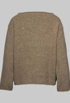 EastByEastWest Jumpers^Somerset Cashmere Blend Jumper in Latte