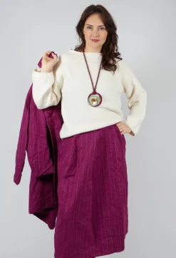 EastByEastWest Jumpers^Somerset Cashmere Blend Jumper in Cream