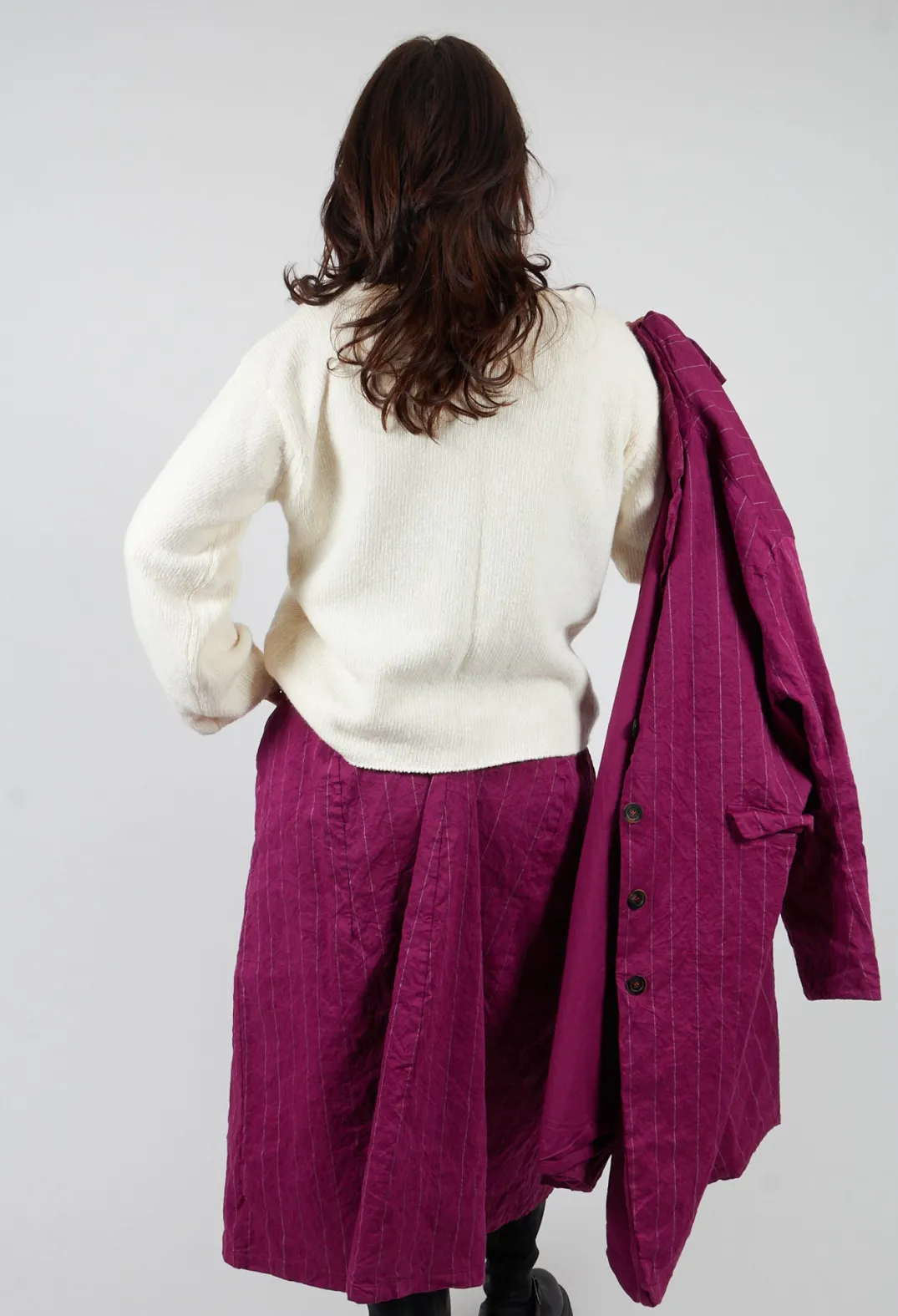 EastByEastWest Jumpers^Somerset Cashmere Blend Jumper in Cream