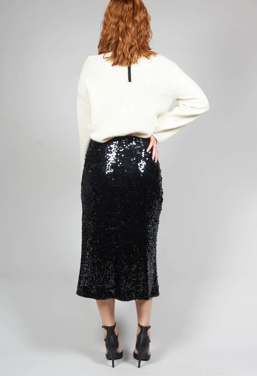 EastByEastWest Jumpers^Somerset Cashmere Blend Jumper in Cream