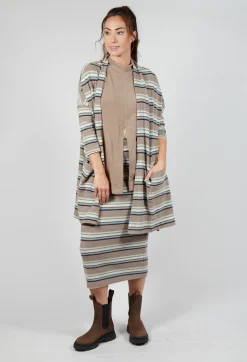 Mama B Jumpers^Soufle Jumper in Alpaca Stripe