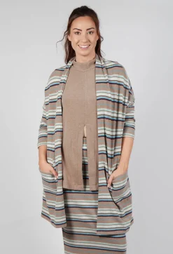 Mama B Jumpers^Soufle Jumper in Alpaca Stripe