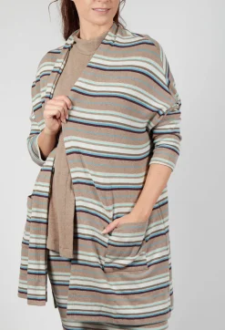 Mama B Jumpers^Soufle Jumper in Alpaca Stripe