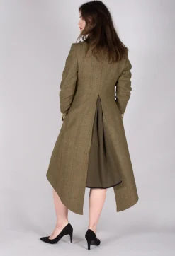 T.ba Coats^Soul Embroidery Coat in Tweed