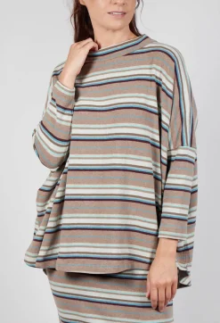 Mama B Jumpers^Spino Jumper in Alpaca Stripe