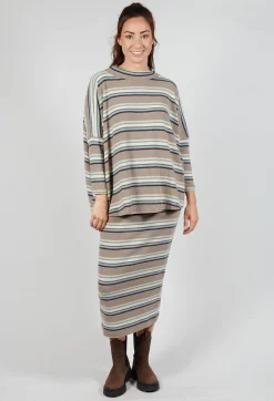 Mama B Jumpers^Spino Jumper in Alpaca Stripe