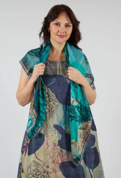 Traces of Me Scarves^Square Scarf in Eden