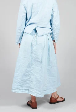 Aequamente Skirts^Stitch Skirt in Cielo