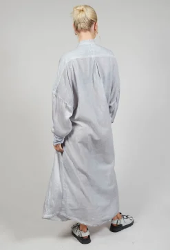 Umit Unal Dresses^Stitch Smock Dress in Original Grey