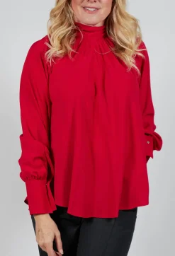 Beatrice B Shirts & Blouses^Storre Blouse in Red