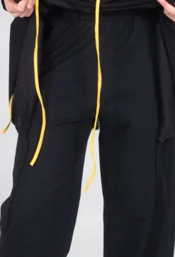 Bread and Butter Trousers^Straight Leg Cotton Trousers in Black