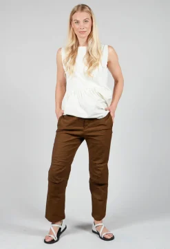 Aequamente Co-ords & Suits^Straight Leg Trousers in Oliva