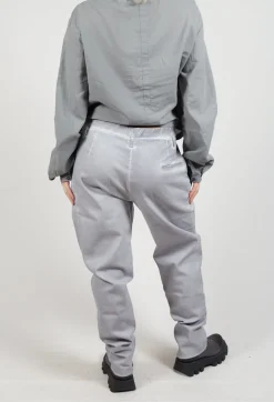 Umit Unal Trousers^Straight Leg Trousers in Grey