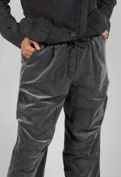 Amici Trousers^Straight Leg Trousers in Pewter