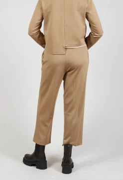 Mei Meij Trousers^Straight Leg Trousers in Camel