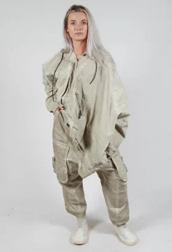 Rundholz Dip Trousers^Straight Leg Utility Trousers in Eraser