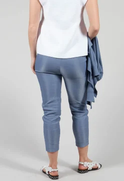 Sarah Pacini Leggings^Straight Leggings in Steel Blue