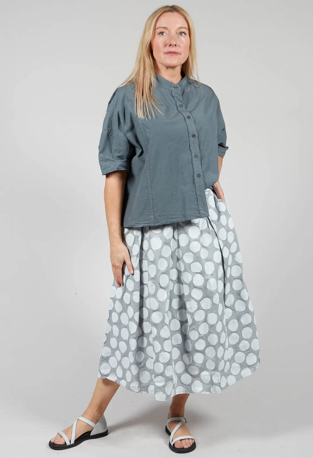 Aequamente Skirts^Straight Skirt in Ghiaccio