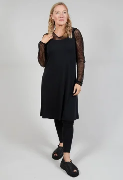 Rundholz Black Label Dresses^Strappy Jersey Dress in Black