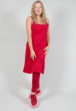 Rundholz Black Label Dresses^Strappy Jersey Dress in Chili