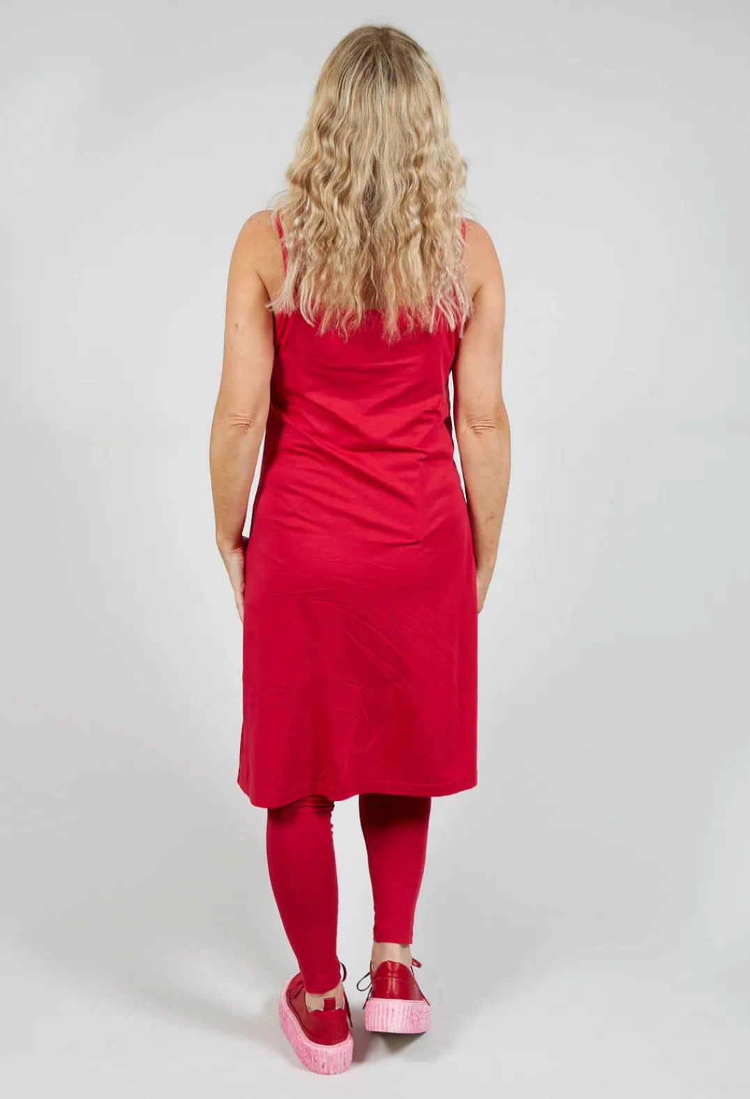 Rundholz Black Label Dresses^Strappy Jersey Dress in Chili