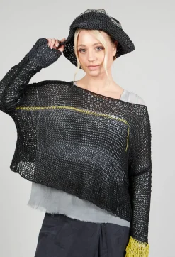 Umit Unal Hats^Straw Woven Hat in Original Black