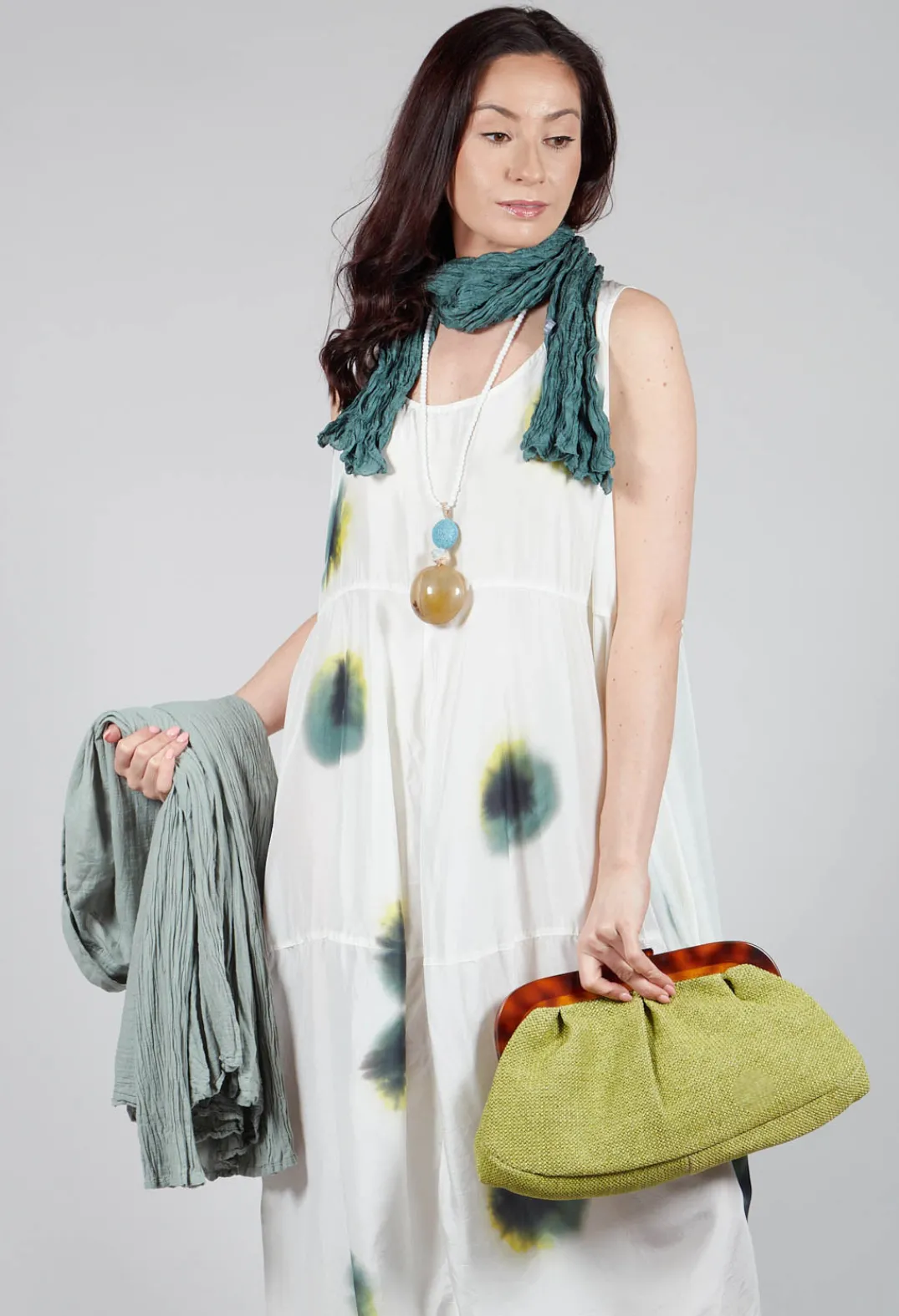 Privatsachen Dresses^Streiflicht Dress in Kohl