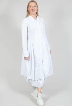 Rundholz Black Label Coats^Stretch Fit Coat in White