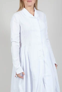 Rundholz Black Label Coats^Stretch Fit Coat in White