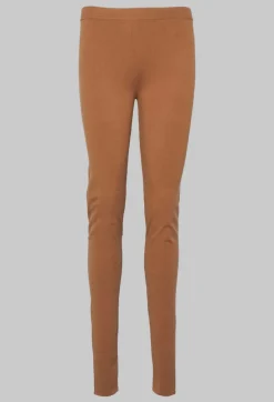 Sarah Pacini Leggings^Stretch Fit Long Leggings in Tobacco