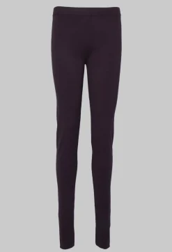 Sarah Pacini Leggings^Stretch Fit Long Leggings in Plum