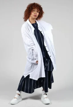 Moyuru Shirts & Blouses^Stripe Sleevless Top in Navy