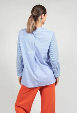 Niù Shirts & Blouses^Striped Blouse in Night Blue