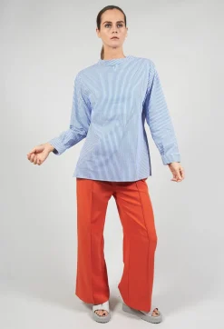 Niù Shirts & Blouses^Striped Blouse in Night Blue