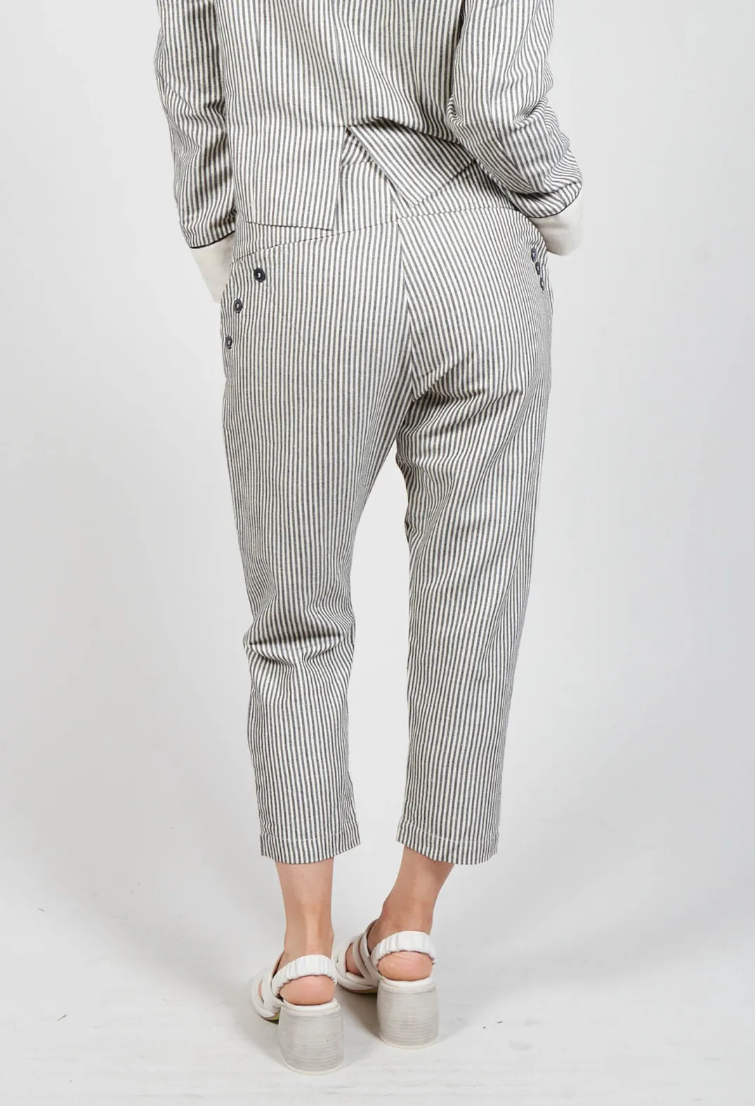 Jayko Co-ords & Suits^Striped High Waisted Peg Trousers in Unique
