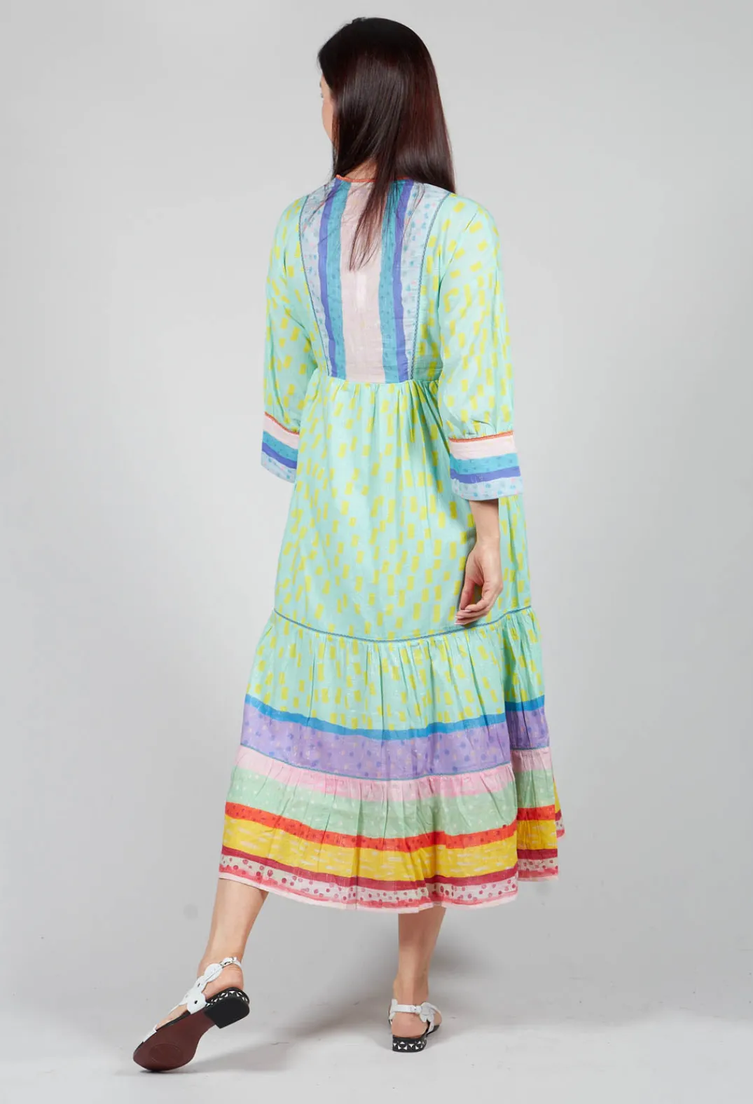 Conditions Apply Dresses^Striped Pattern Dress In Blue